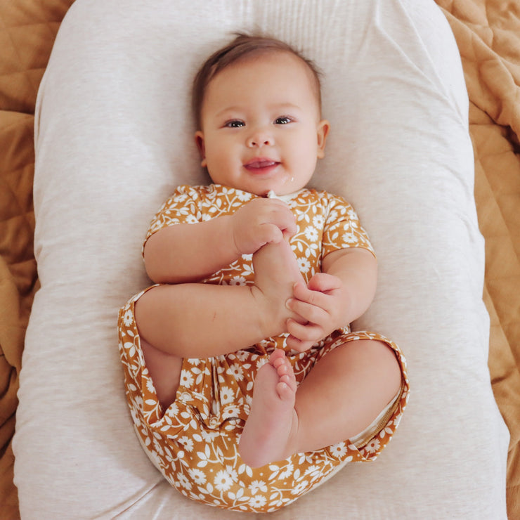 Baby Lounger - Organic Mesh - Small Lounger Halo & Horns 