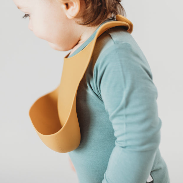 Silicone Bib - Honey Baby Bib Halo & Horns 