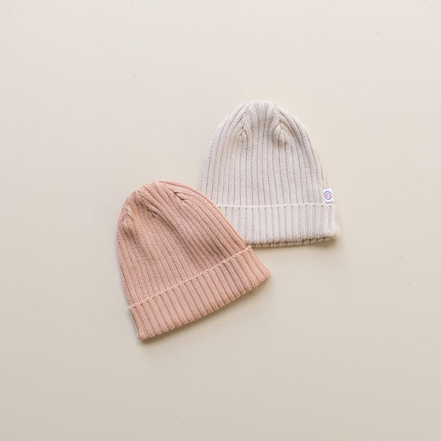 Beanie - Bamboo Rib Knit - Sirocco Pullover Halo & Horns Company Ex Small 
