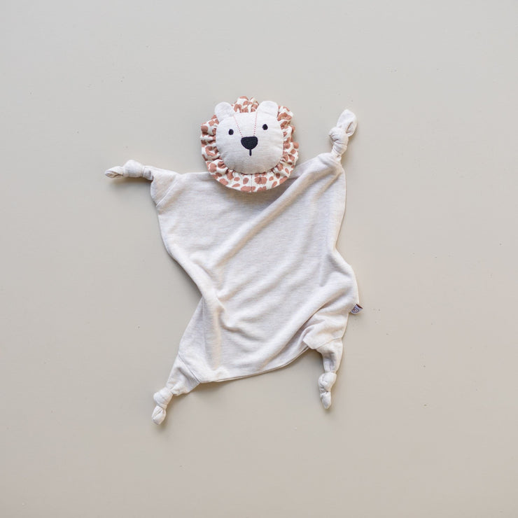 Lovey Lion - Bamboo Lenny - Oat | Leopard Frill Lenny Lion Halo & Horns Company 