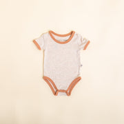 Onesie - Short Sleeve - Oat Clay Onesie Halo & Horns 0-3 months 