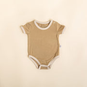 Onesie - Short Sleeve - Moss Oat Onesie Halo & Horns 0-3 months 