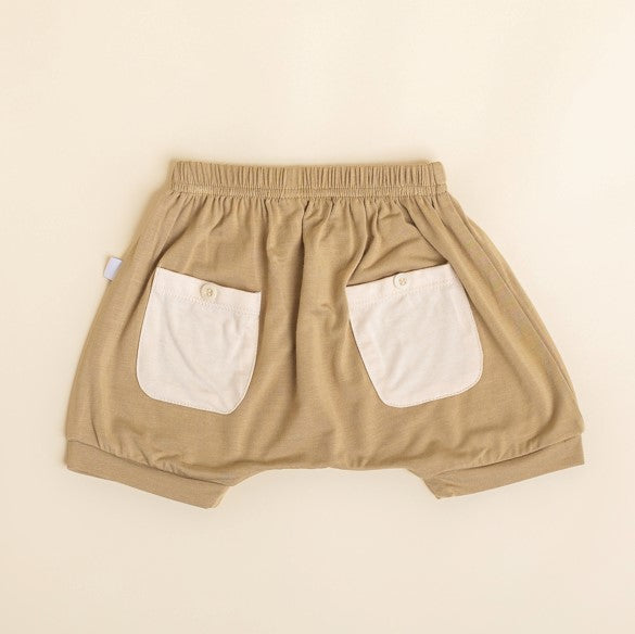 Shorts - Harem Style - Moss Shorts Halo & Horns 6-9 months 