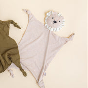 Lion - Bamboo Lenny - Pair Oat | Olive Frill and Olive Lenny Lion Halo & Horns Company 