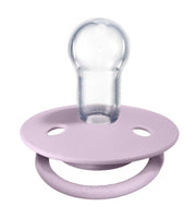 BIBS Soothers/Dummies - De Lux | Silicone - Dusky Lilac | Heather - 2 PK Soother BIbs 