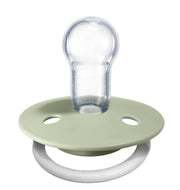 BIBS Soothers/Dummies - De Lux | Silicone "Night Glow" - Sage | Cloud - 2 PK Soother BIbs 