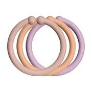 BIBS Loops - Blush | Woodchuck | Ivory - 12 pack Soother BIbs 