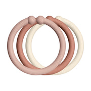 BIBS Loops - Blush | Woodchuck | Ivory - 12 pack Soother BIbs 