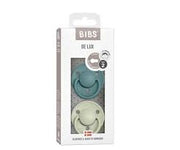 BIBS Soothers/Dummies - De Lux | Silicone Island Sea | Sage Soother BIbs 